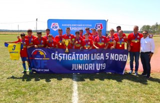 Luceafrul Drmnești cștig Seria Nord la Juniori U19