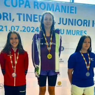 Anastasia Udroiu, multipl medaliat la Cupa Romniei